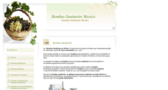Desktop Screenshot of bombassanitarias.net
